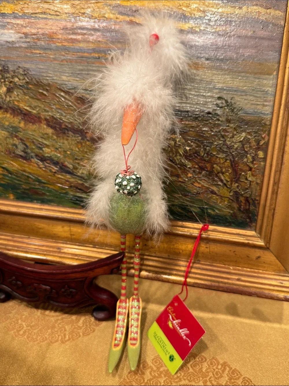 Dept 56 Krinkles “Angela the Christmas Goose” by Patience Brewster - NWT